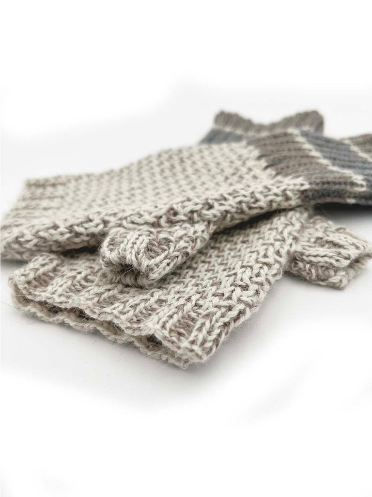 Alpaca Gloves - Carrera - Birch by Shupaca