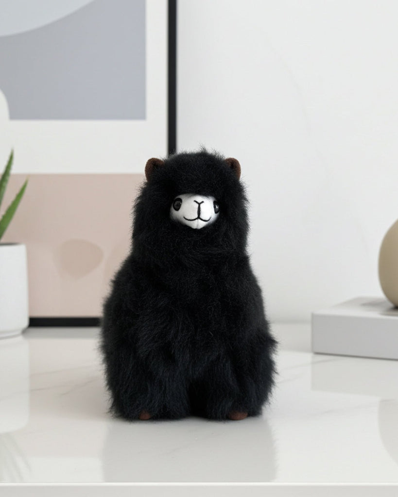 Alpaca Stuffed Animal - Alpaca - Micro 7" by Shupaca