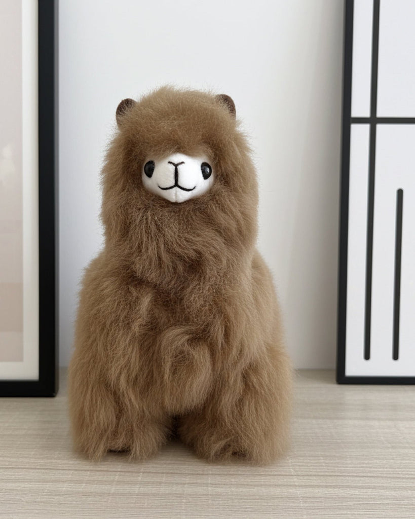 Alpaca Stuffed Animal - Alpaca - Micro 7" by Shupaca