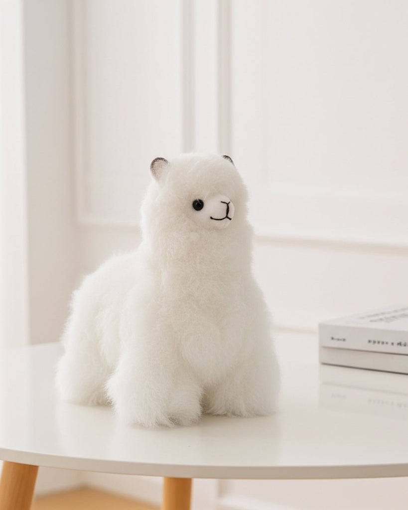 Alpaca Stuffed Animal - Alpaca - Micro 7" by Shupaca
