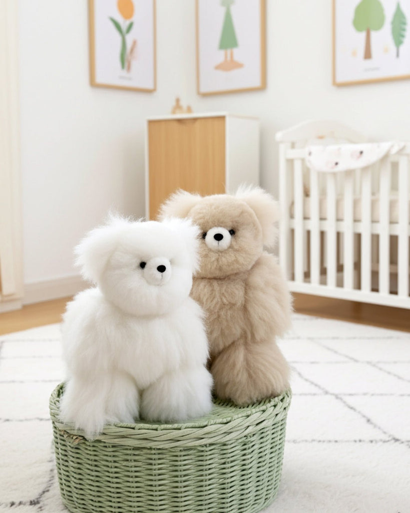 Alpaca Stuffed Animal - Bear 15" by Shupaca