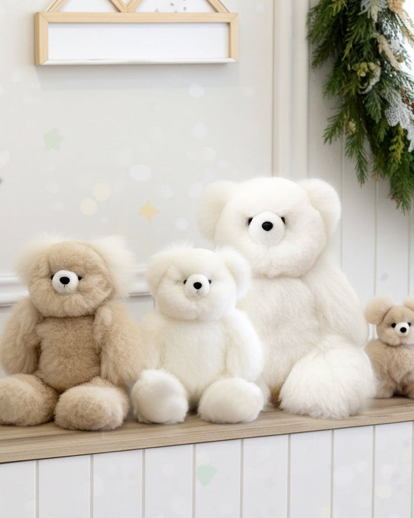 Alpaca Stuffed Animal - Bear 15" by Shupaca