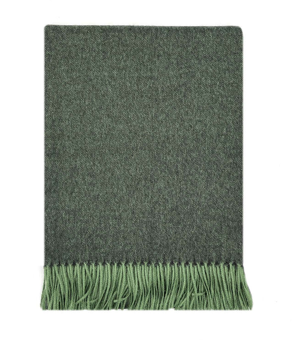 NEW! 100% Baby Alpaca Throw - Pistachio by Shupaca