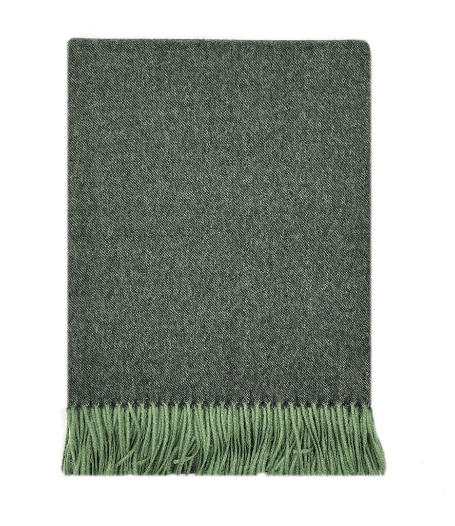 NEW! 100% Baby Alpaca Throw - Pistachio by Shupaca