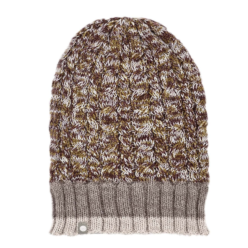 NEW! Alpaca Beanie - Braided - Clay by Shupaca