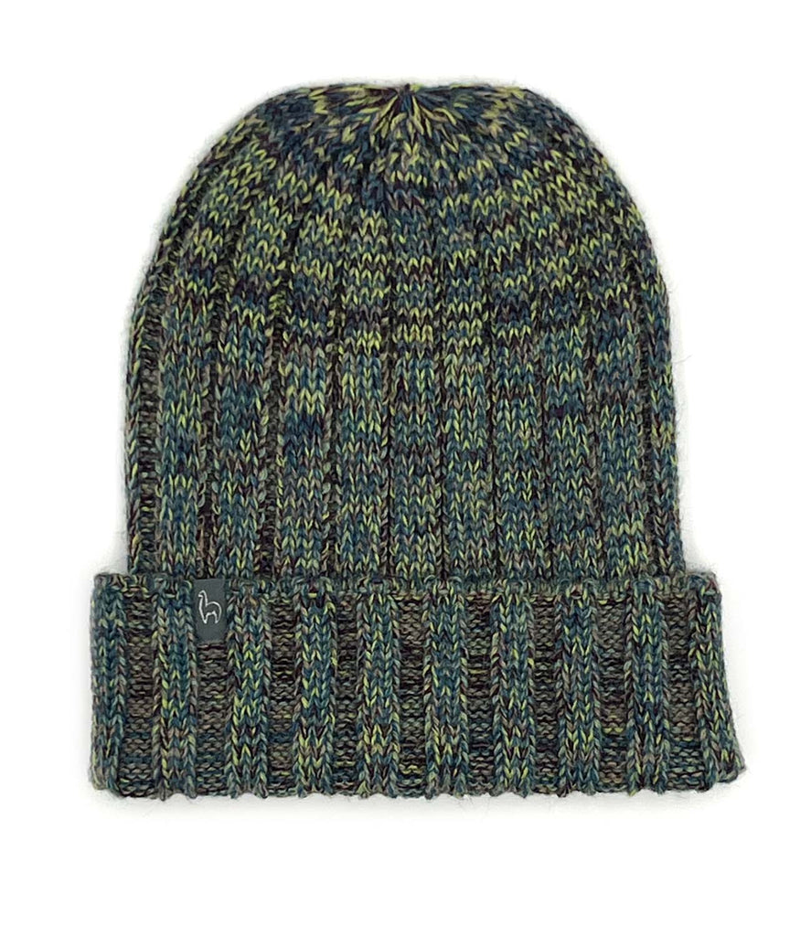 NEW! Alpaca Beanie Hat - Accordion - Moss by Shupaca
