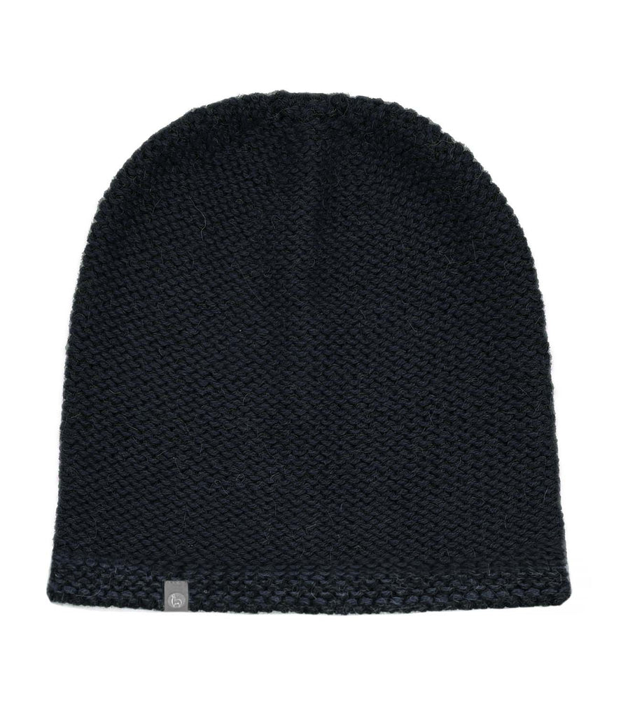 NEW! Alpaca Beanie Hat - Trail - Noir by Shupaca