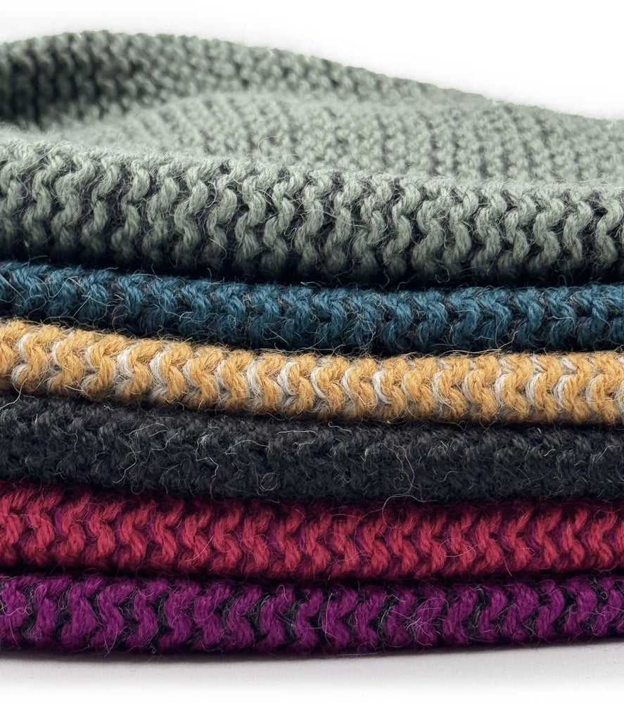 NEW! Alpaca Beanie Hat - Trail - Noir by Shupaca