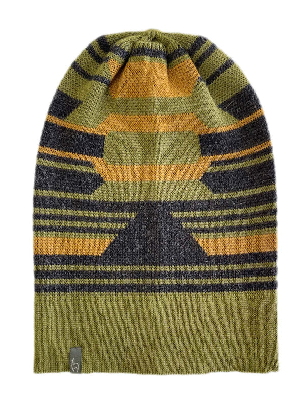 NEW! Alpaca Beanie - Incan - Olive by Shupaca