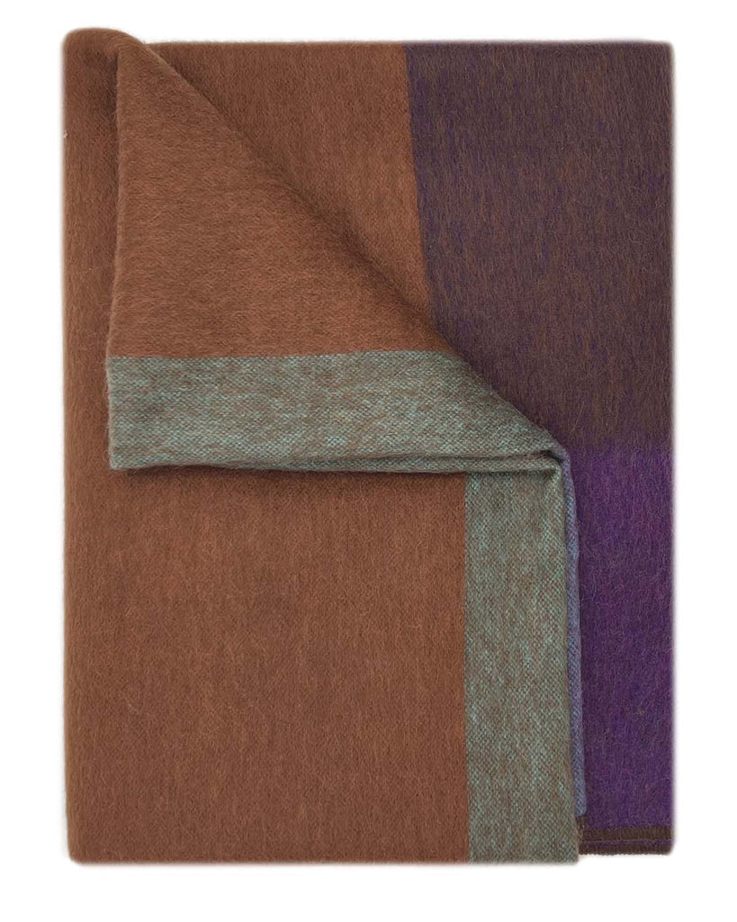 NEW! Alpaca Throw Blanket - Kaleidoscope by Shupaca