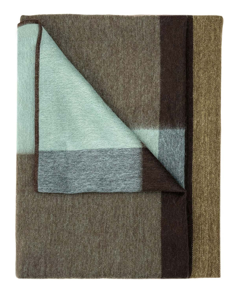 NEW! Alpaca Throw Blanket - Mosswood by Shupaca