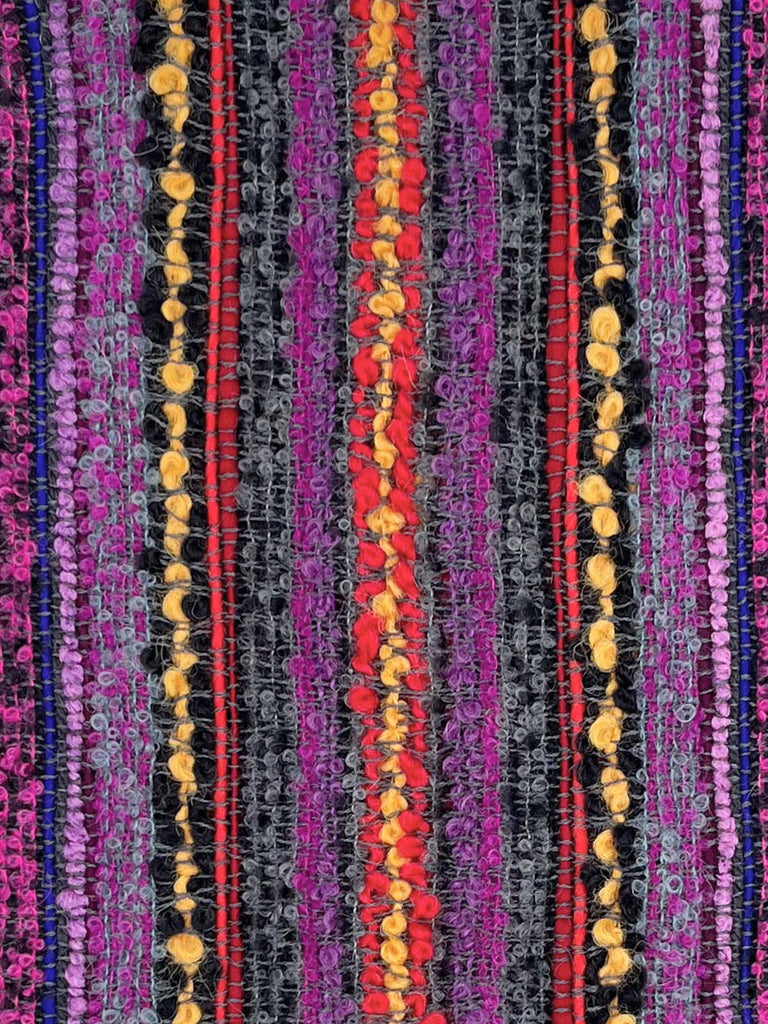 NEW! Fringe Alpaca Scarf - Boucle - Berry by Shupaca