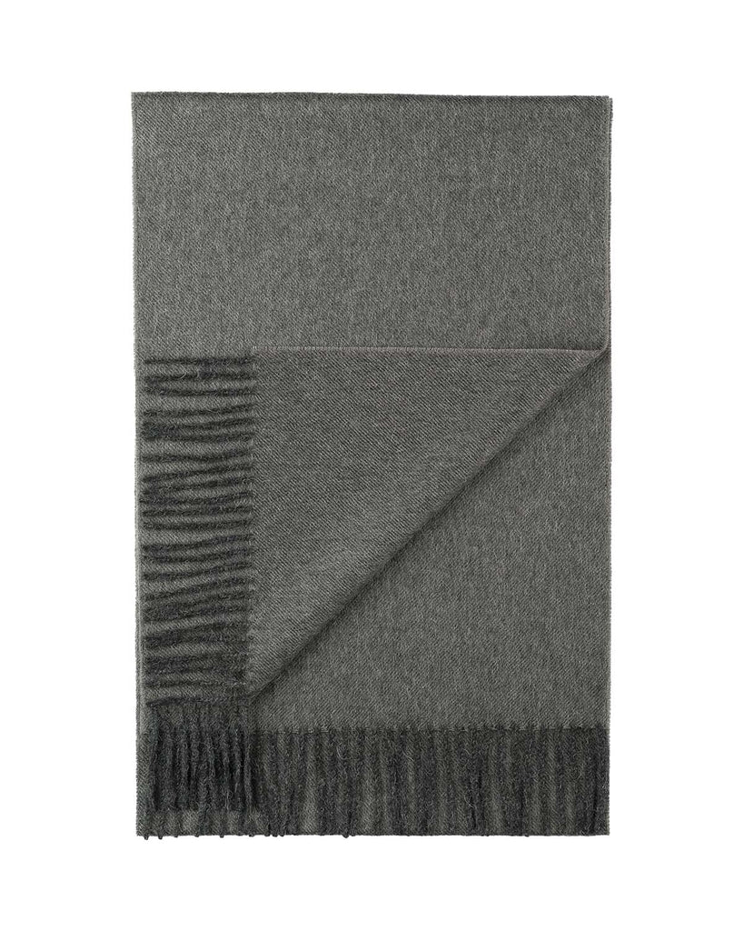 100% Baby Alpaca Scarf - Carbon by Shupaca