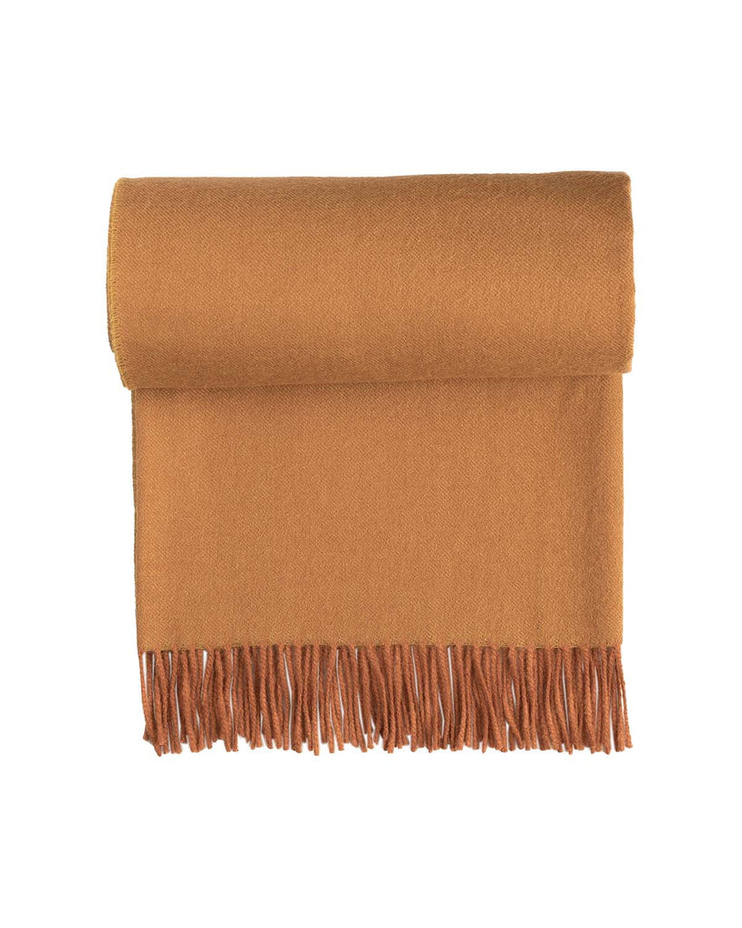100% Baby Alpaca Throw - Ember by Shupaca