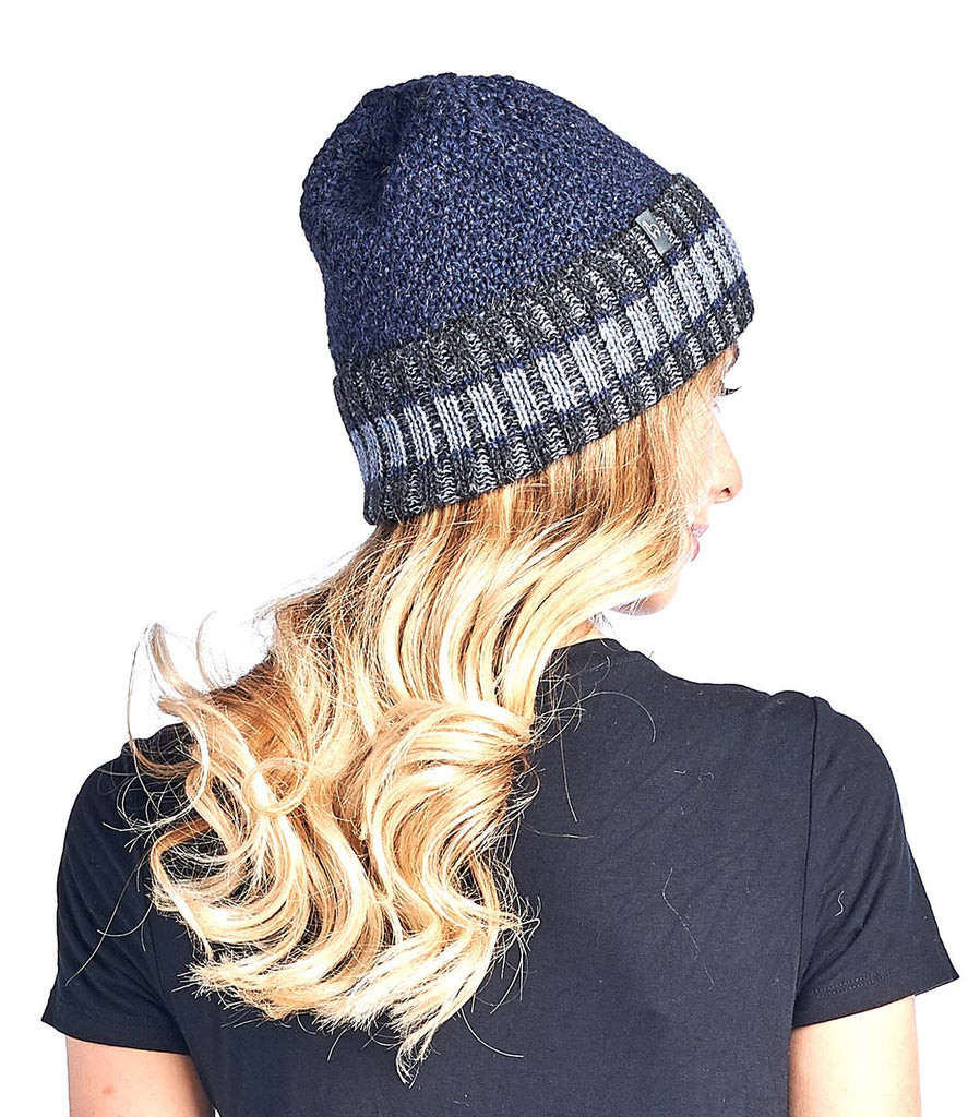 Alpaca Beanie Hat - Carrera - Moonlight by Shupaca