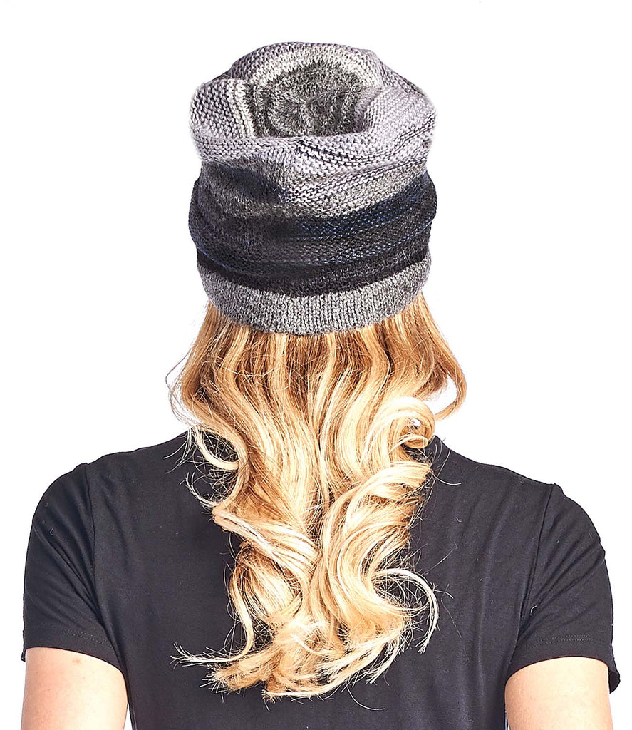 Alpaca Beanie Hat - Colorado - Charcoal by Shupaca