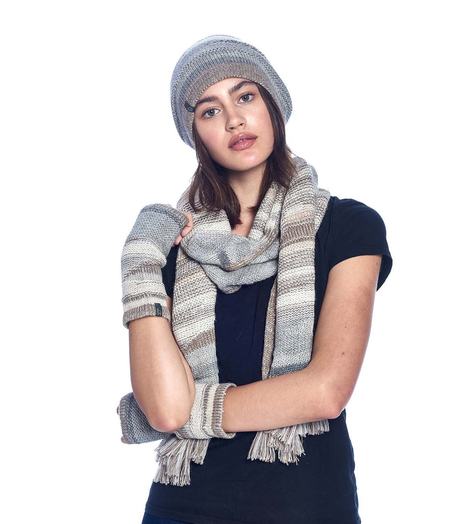 Alpaca Beanie Hat - Colorado - Ivory by Shupaca