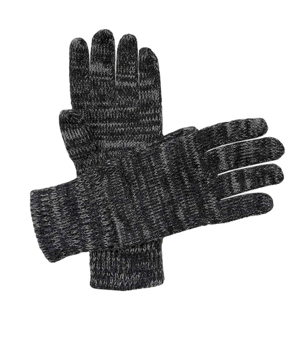 Alpaca Gloves - Pixel - Charcoal by Shupaca
