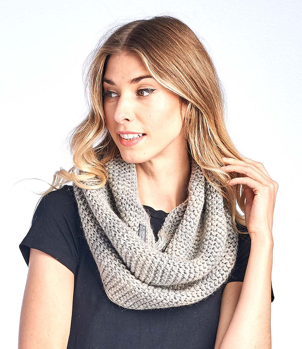 Alpaca Neck Warmer - Highland - Ash by Shupaca