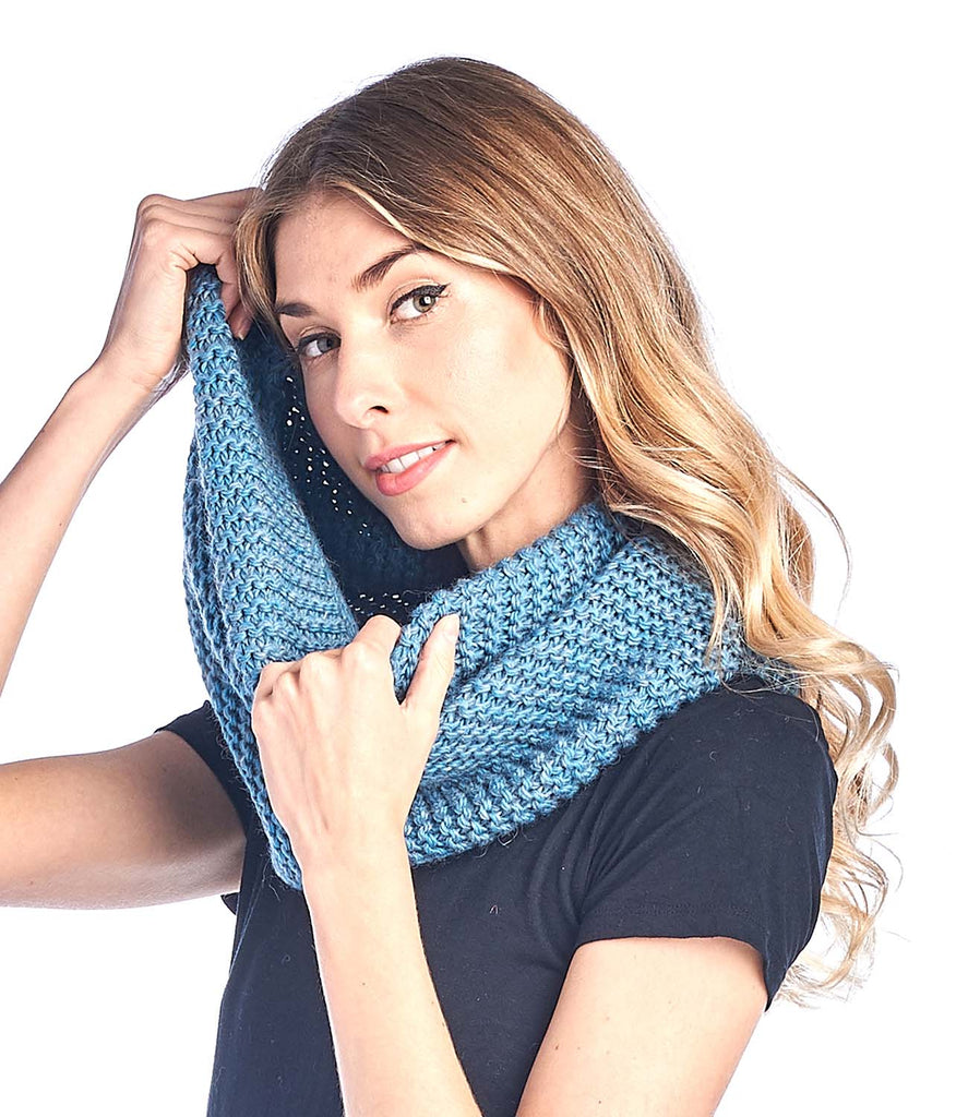 Alpaca Neck Warmer - Highland - Turquoise by Shupaca