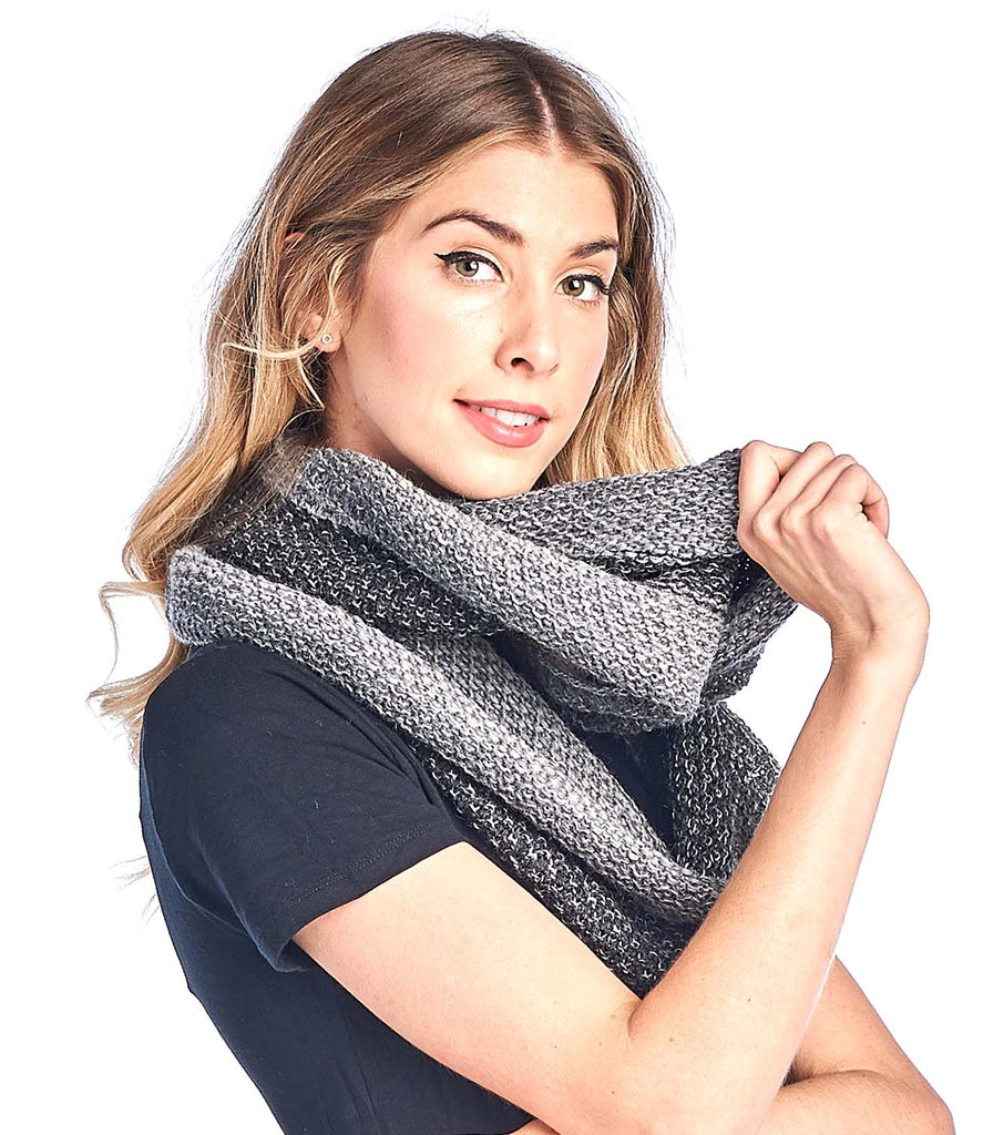 Alpaca Scarf - Carrera - Onyx by Shupaca