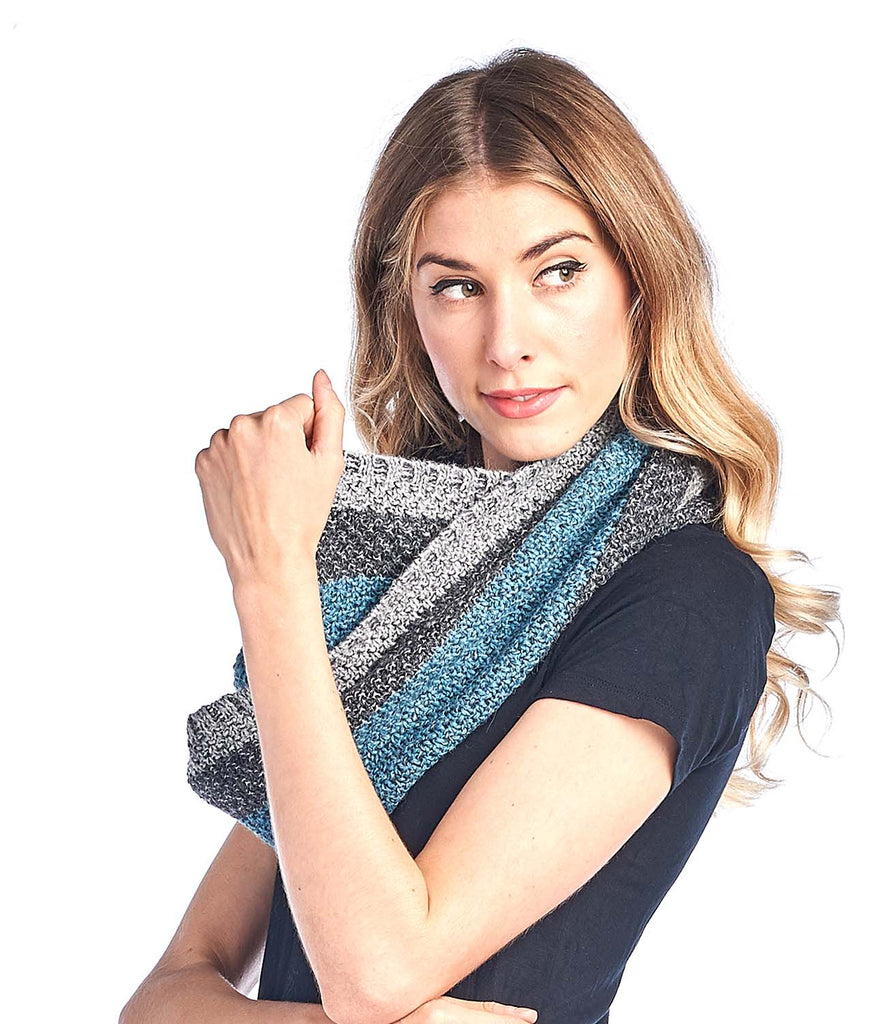 Alpaca Scarf - Carrera - Teal by Shupaca