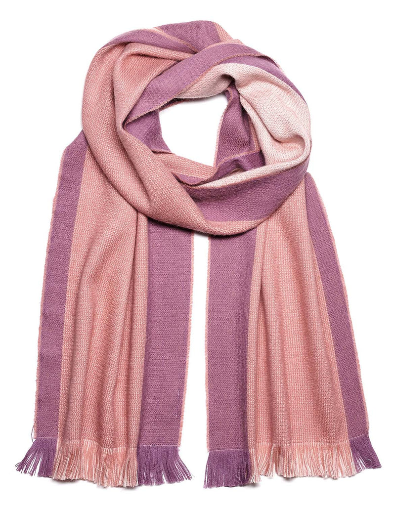 Alpaca Scarf Reversible - Ash Rose by Shupaca