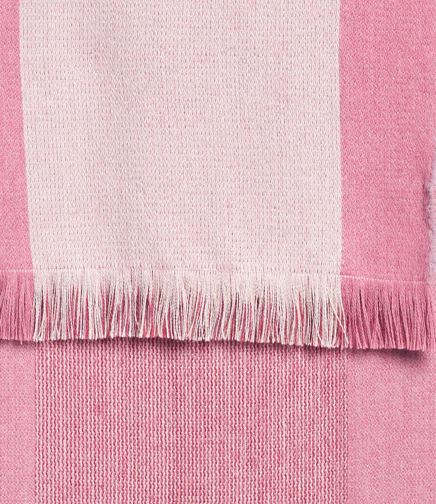 Alpaca Scarf Reversible - Rhubarb by Shupaca