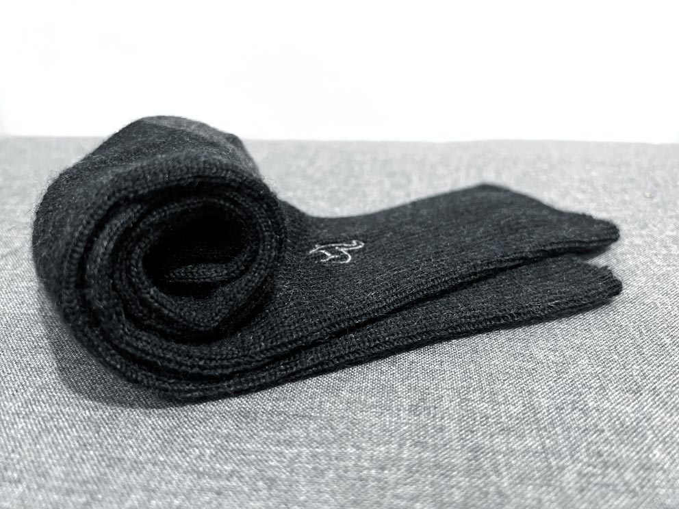 Alpaca Socks - Business - Black by Shupaca