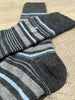Alpaca Socks - Stripe - Azul by Shupaca
