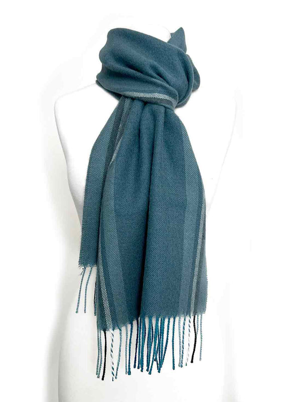 NEW! 100% Baby Alpaca Scarf - Blue Lagoon by Shupaca