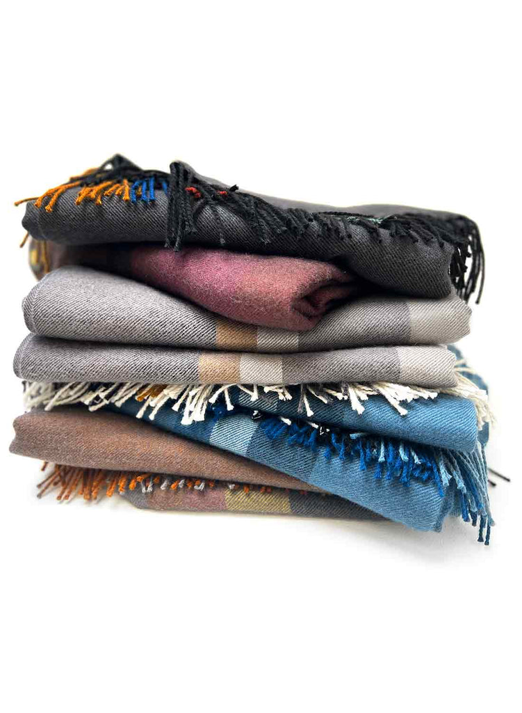 NEW! 100% Baby Alpaca Throw - Meteorite by Shupaca