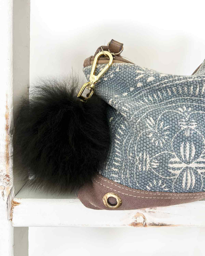 New! Alpaca Pom Pom Keychain - 6" by Shupaca
