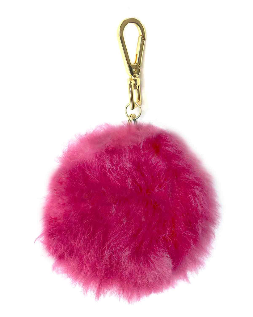 New! Alpaca Pom Pom Keychain - 6" by Shupaca