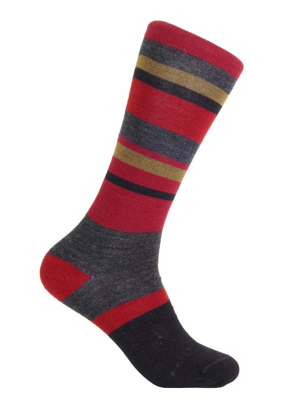 NEW! Alpaca Socks - Linea - Crimson by Shupaca