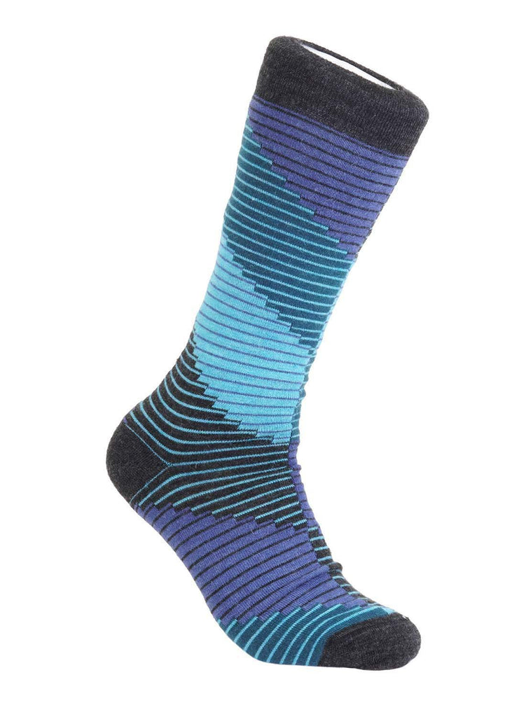 NEW! Alpaca Socks - Tetris - Aqua by Shupaca