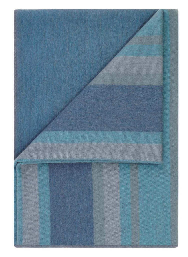 NEW! Alpaca Throw Blanket - Tide Water by Shupaca