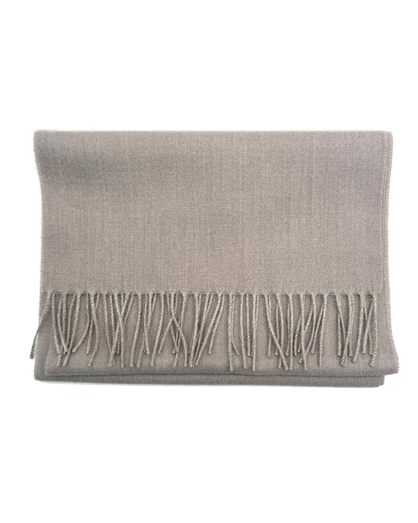 100% Baby Alpaca Throw - Hazelnut by Shupaca