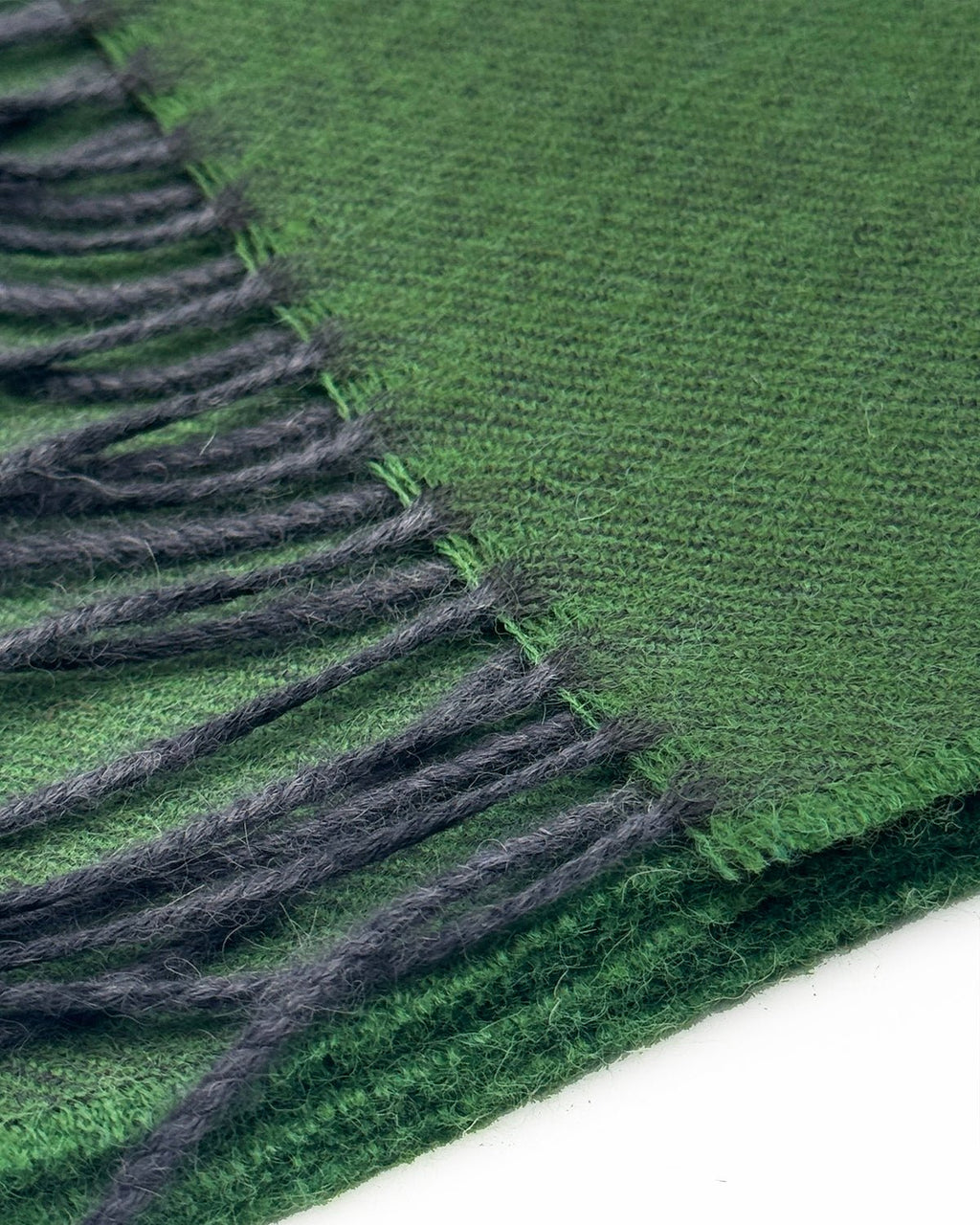 Pistachio 100% baby alpaca throw blanket in soft earthy green, Shupaca