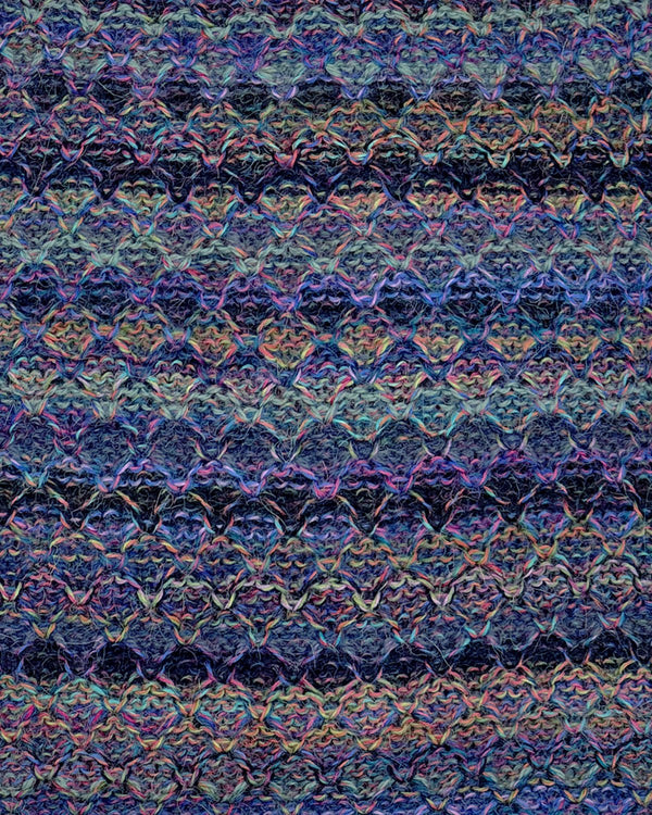 Alpaca Beanie Hat - Printed - Nightshade by Shupaca