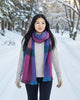 Alpaca Plaid Scarf - Grapevine by Shupaca