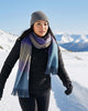 Alpaca Plaid Scarf - Nightfall by Shupaca