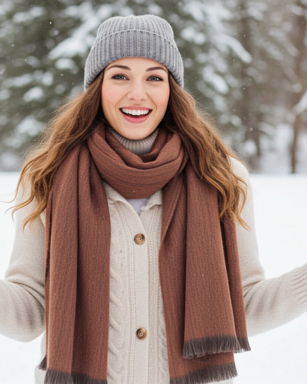 Alpaca Scarf - Canela by Shupaca