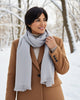 Alpaca Scarf - Pearl by Shupaca