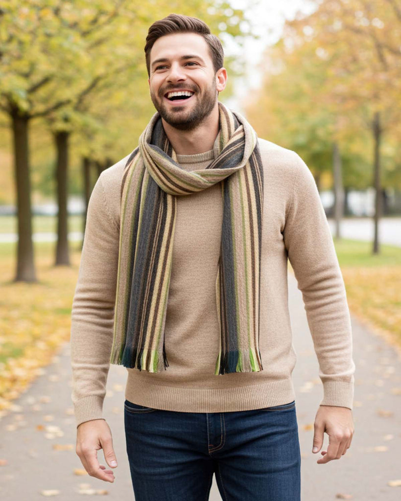 Alpaca Scarf - Rustic Oak by Shupaca