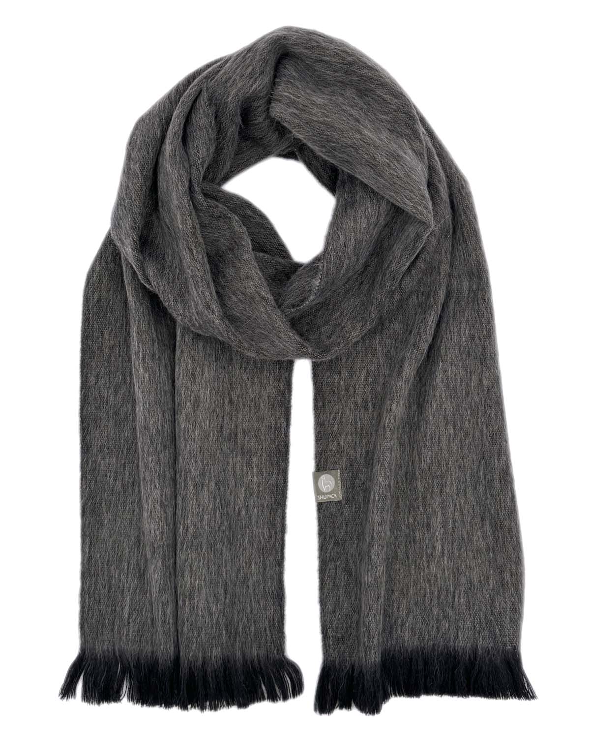 Brown Alpaca Scarf - Tobacco | Luxury Fiber