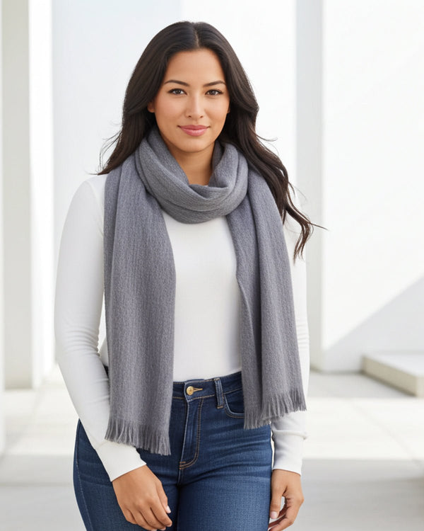 Alpaca Scarf - Tornado Sky by Shupaca