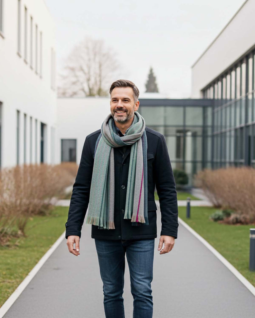 Alpaca Scarf - Wild Wasabi by Shupaca