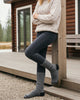 Alpaca Socks - Business - Charcoal by Shupaca