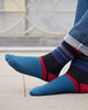 Alpaca Socks - Linea - Merlot by Shupaca